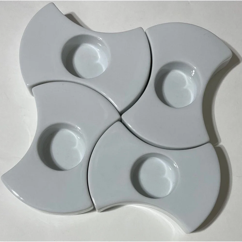 Matrix Tealight Candle Holder Set of 4